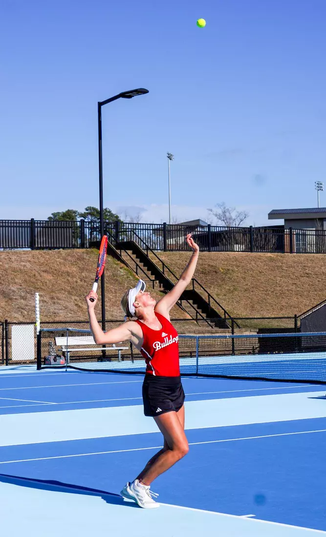 Bulldogs dominate in-state rival Lady Demons, earn eighth straight victory
