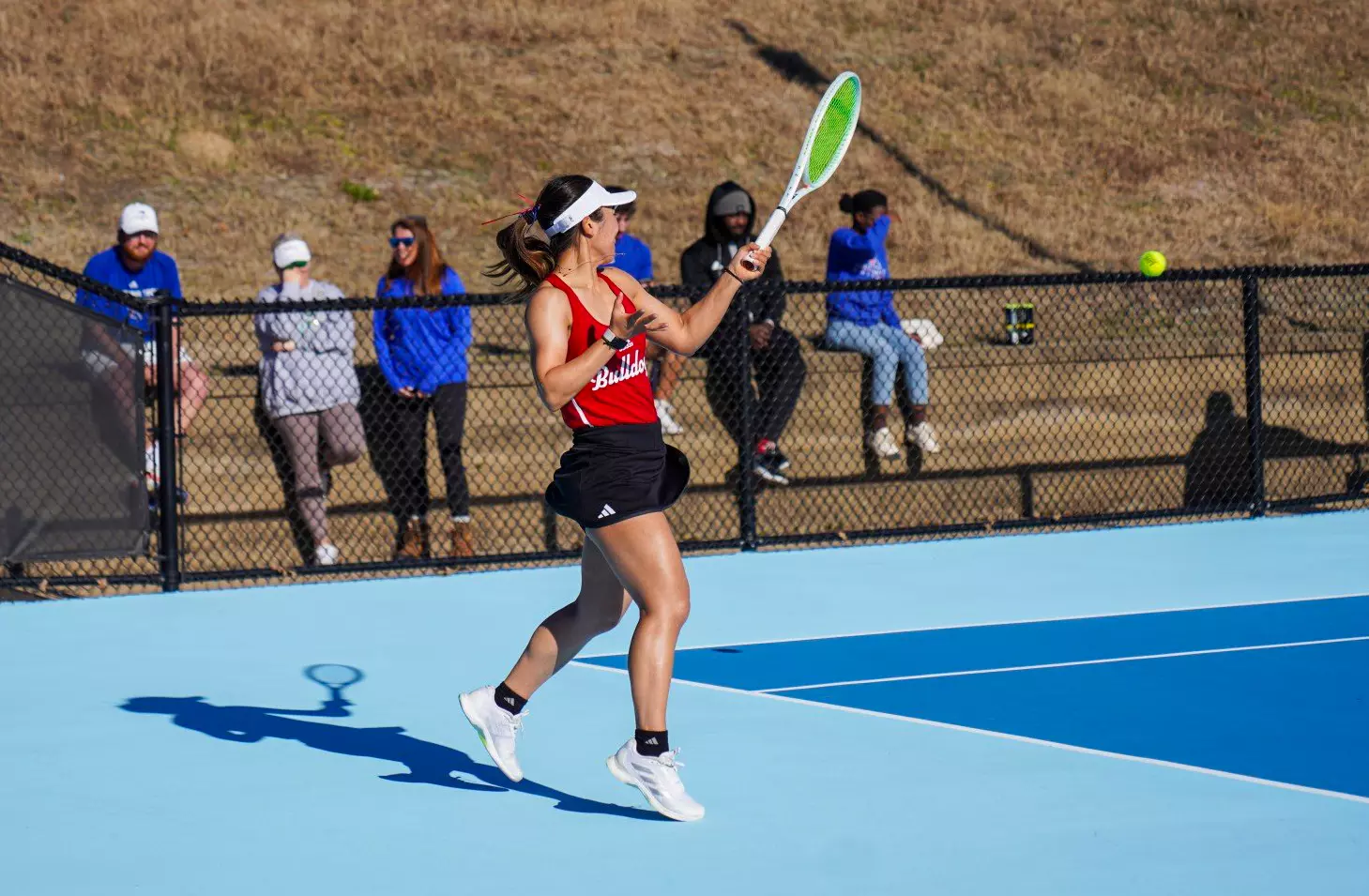 Bulldogs dominate in-state rival Lady Demons, earn eighth straight victory