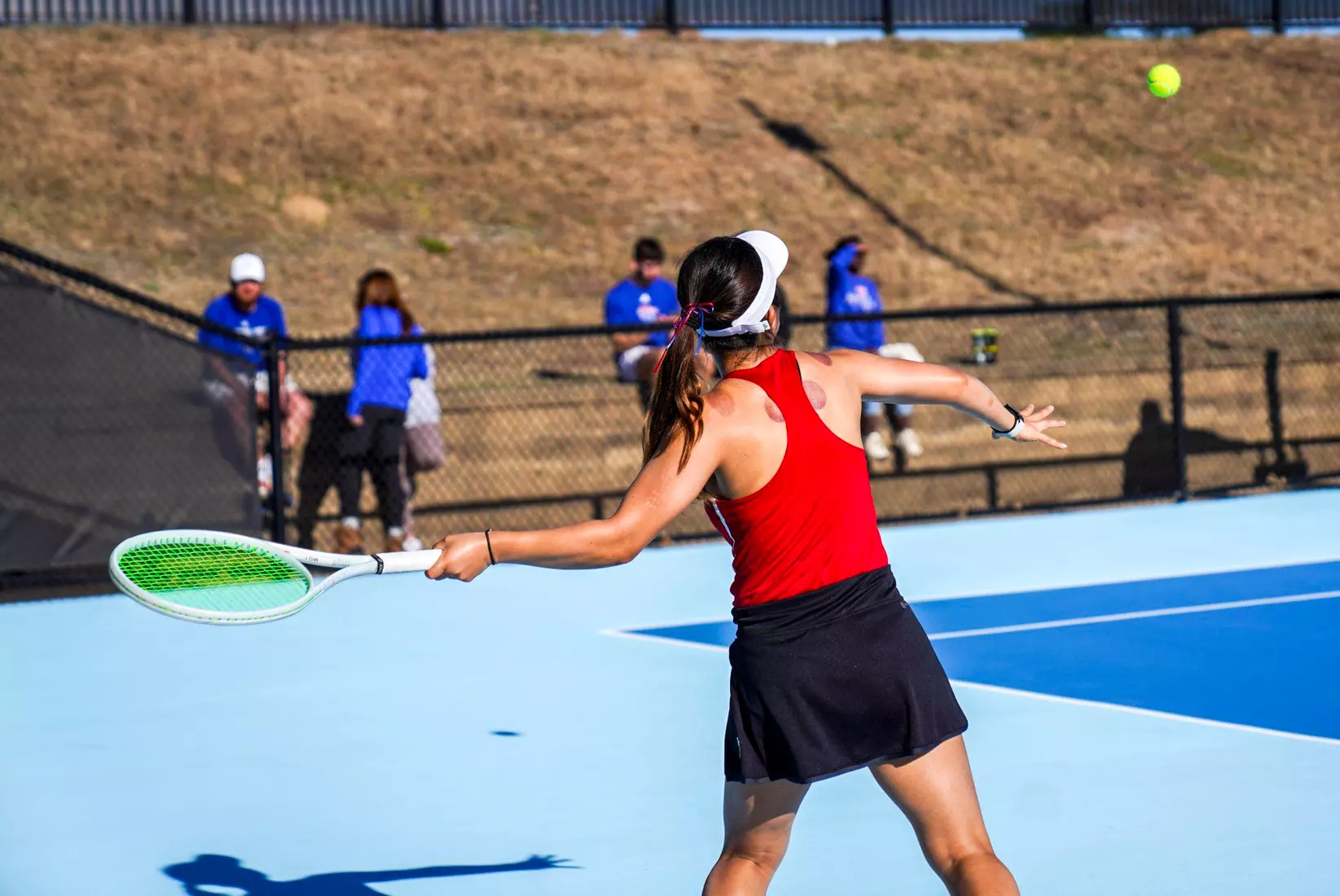 Bulldogs dominate in-state rival Lady Demons, earn eighth straight victory