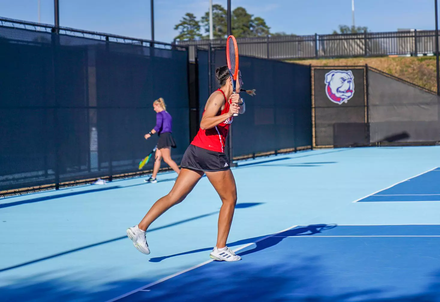Bulldogs dominate in-state rival Lady Demons, earn eighth straight victory