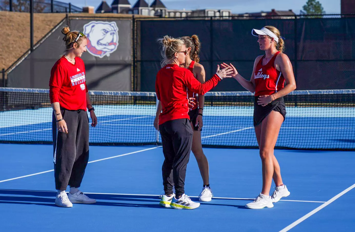 Bulldogs dominate in-state rival Lady Demons, earn eighth straight victory