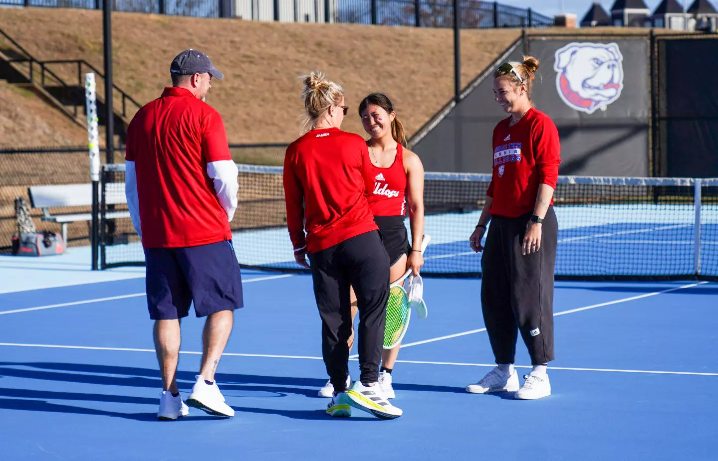 Bulldogs dominate in-state rival Lady Demons, earn eighth straight victory