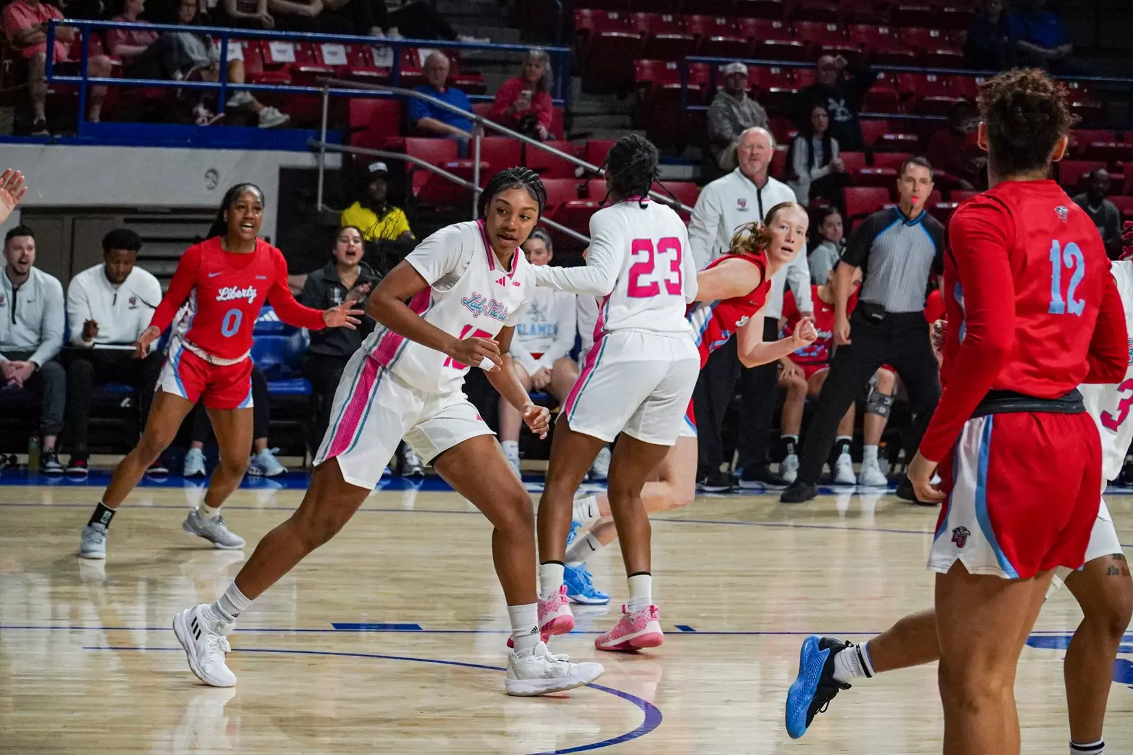 LA Tech erases 10-point 4th quarter deficit to beat Liberty 67-66