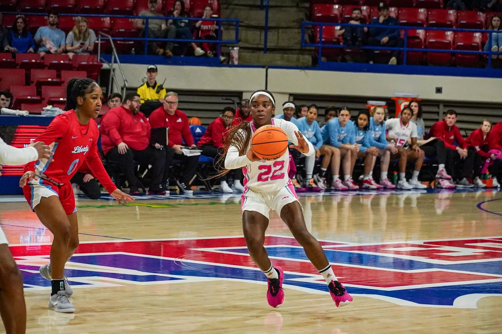 LA Tech erases 10-point 4th quarter deficit to beat Liberty 67-66