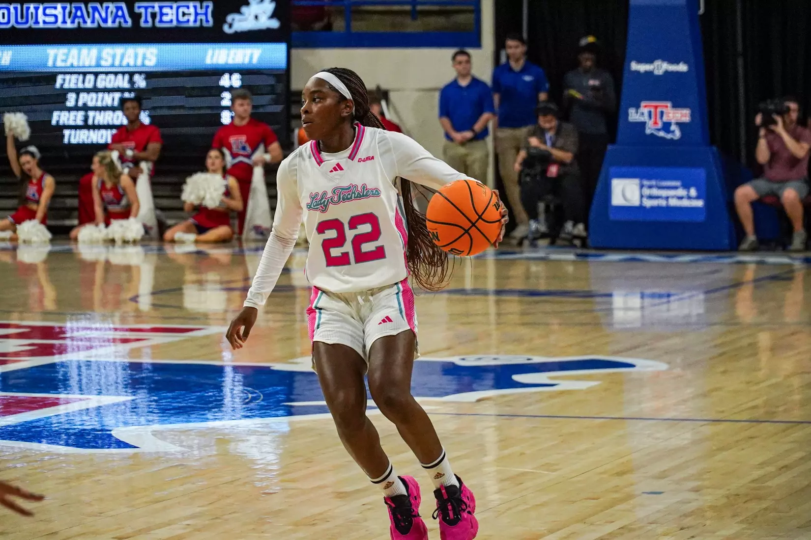 LA Tech erases 10-point 4th quarter deficit to beat Liberty 67-66