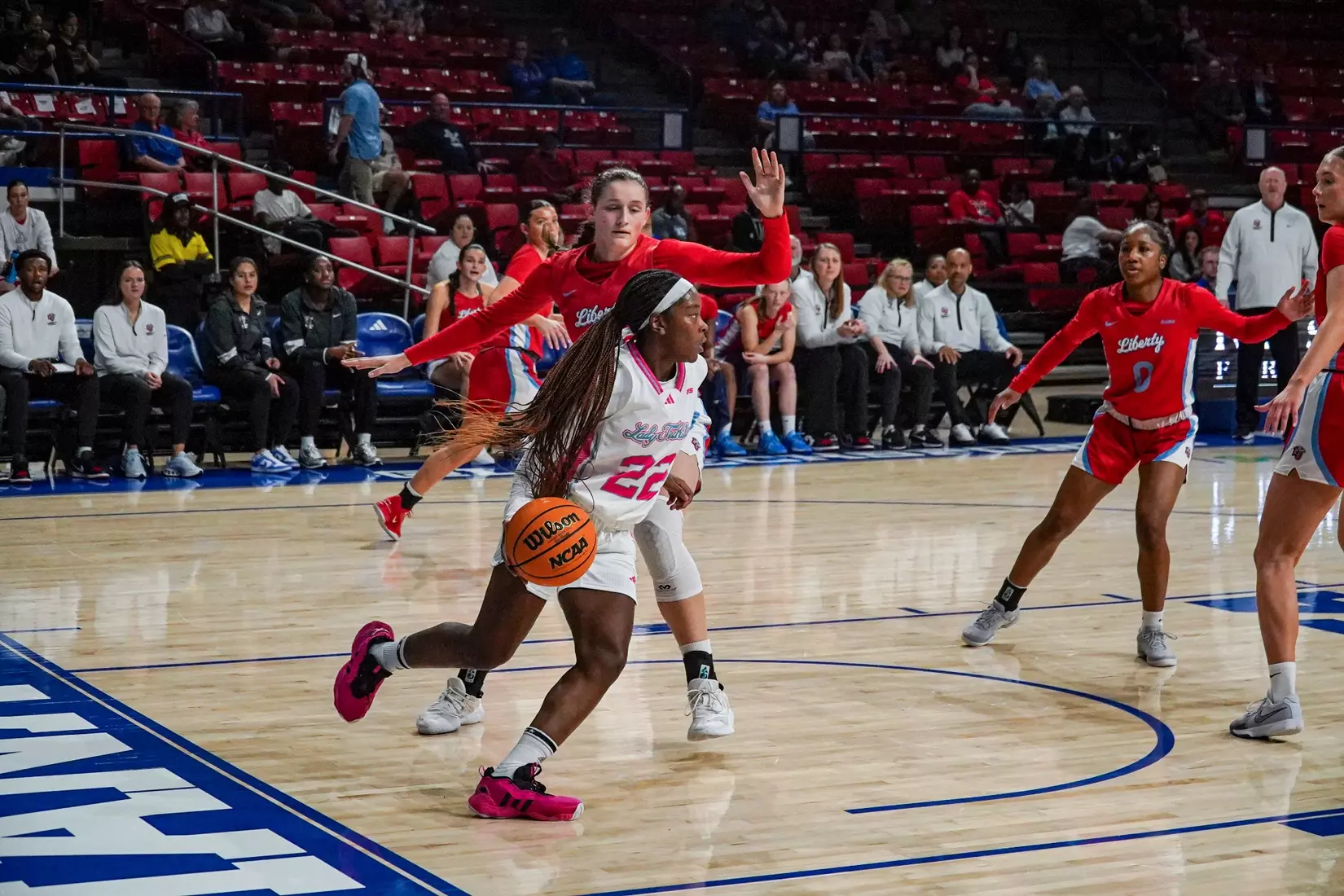 LA Tech erases 10-point 4th quarter deficit to beat Liberty 67-66