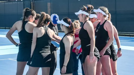 Team huddle