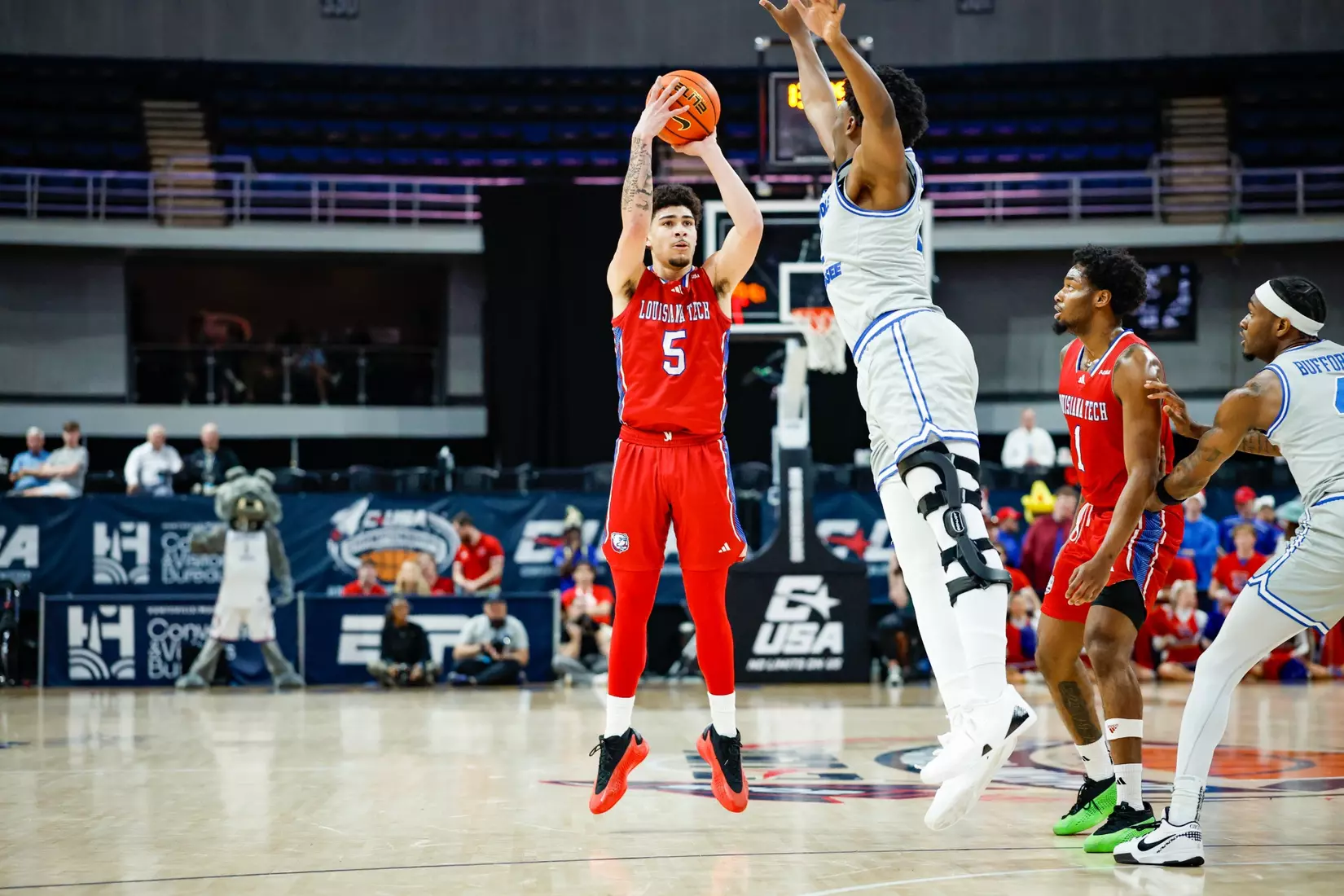 Bulldogs fall in double overtime to Blue Raiders in CUSA Tournament quarterfinals