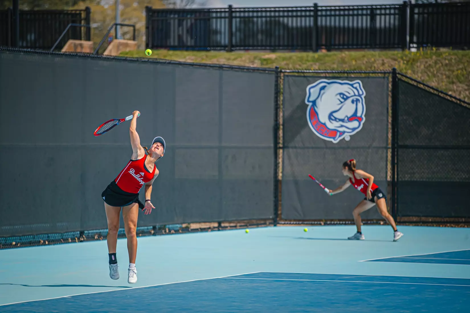 Bulldogs shutout Bearkats, 4-0, on Saturday at the LA Tech Tennis Complex