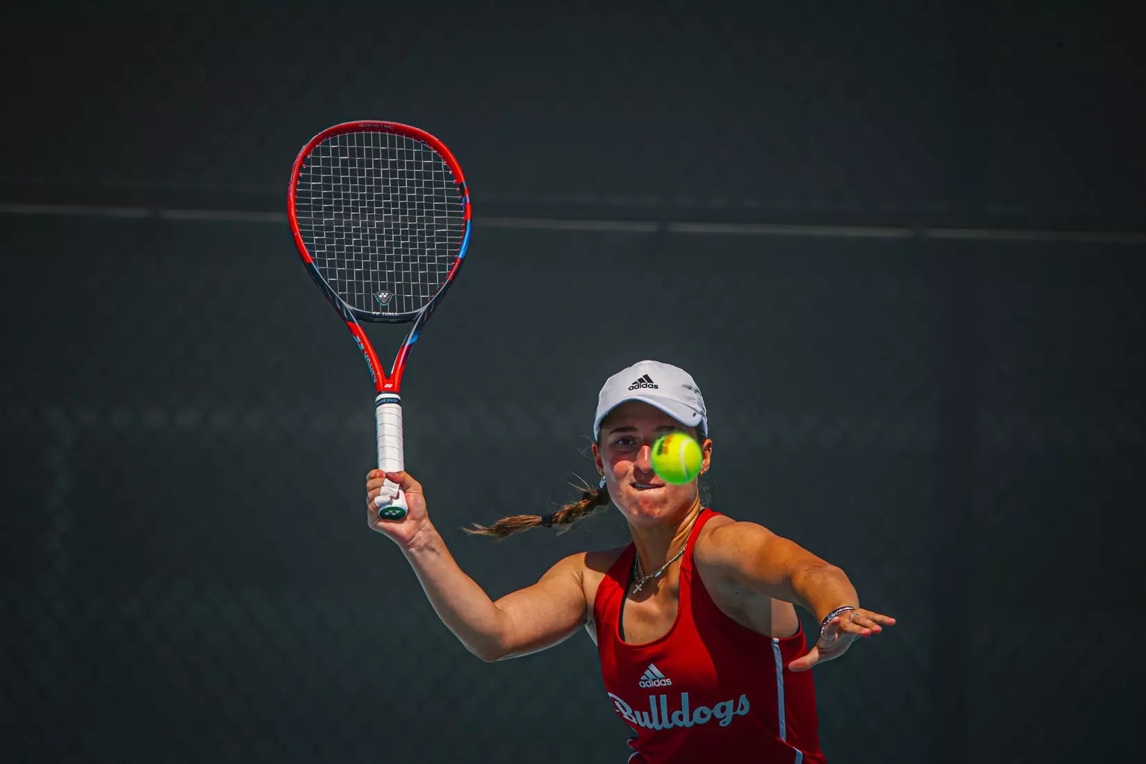 Bulldogs shutout Bearkats, 4-0, on Saturday at the LA Tech Tennis Complex
