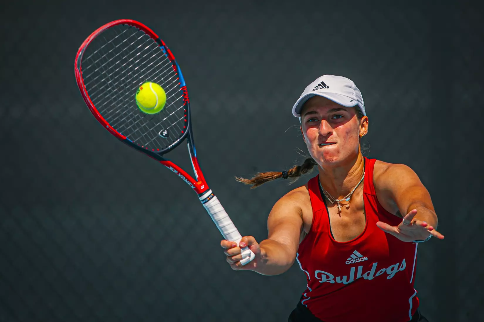 Bulldogs shutout Bearkats, 4-0, on Saturday at the LA Tech Tennis Complex