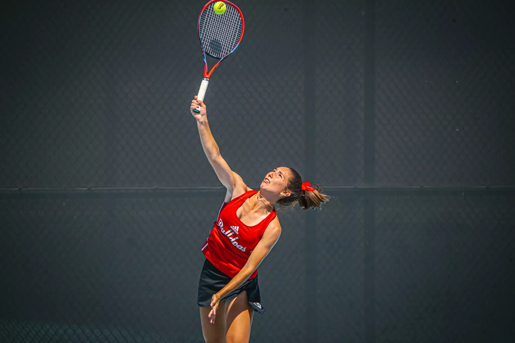 Bulldogs shutout Bearkats, 4-0, on Saturday at the LA Tech Tennis Complex