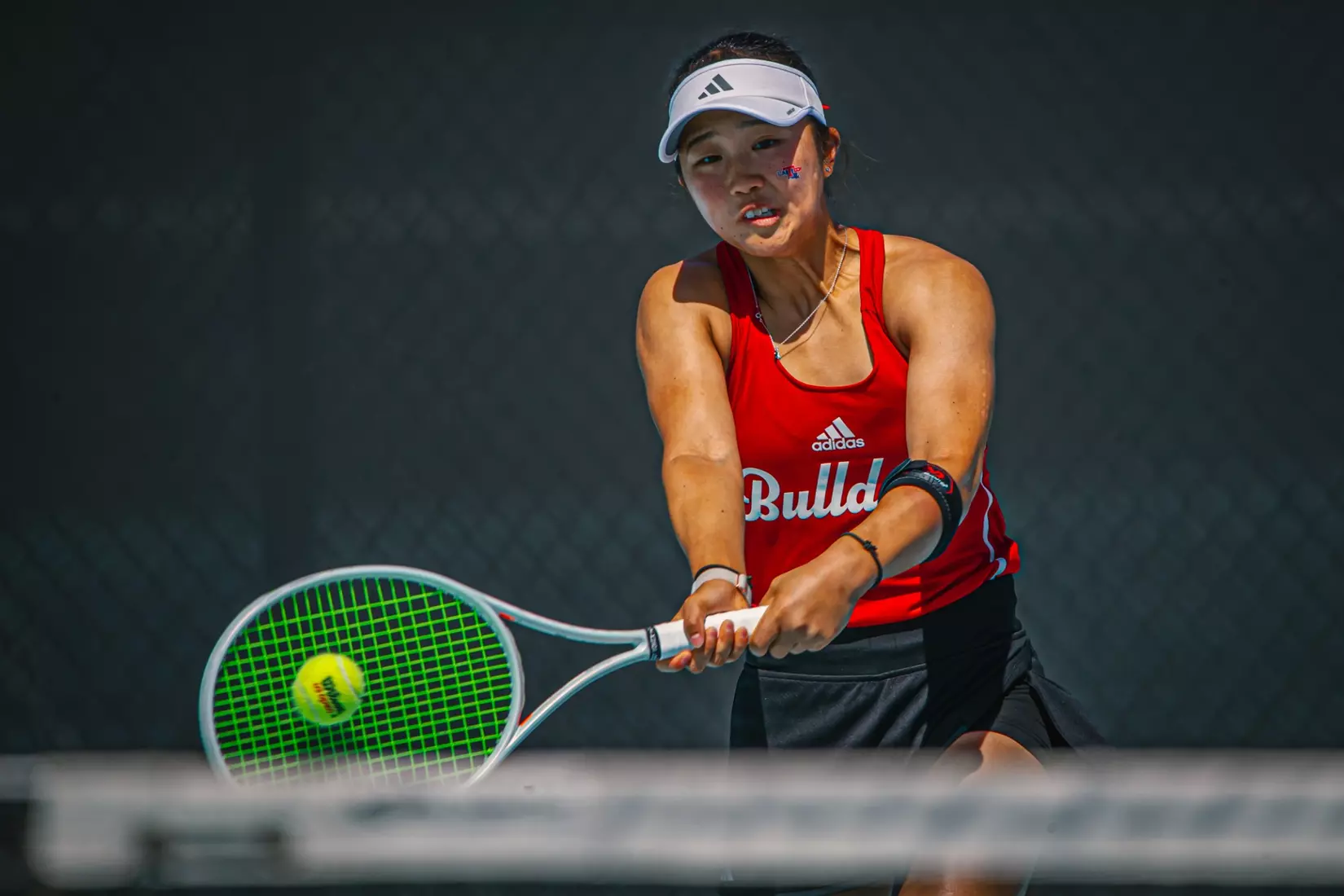 Bulldogs shutout Bearkats, 4-0, on Saturday at the LA Tech Tennis Complex