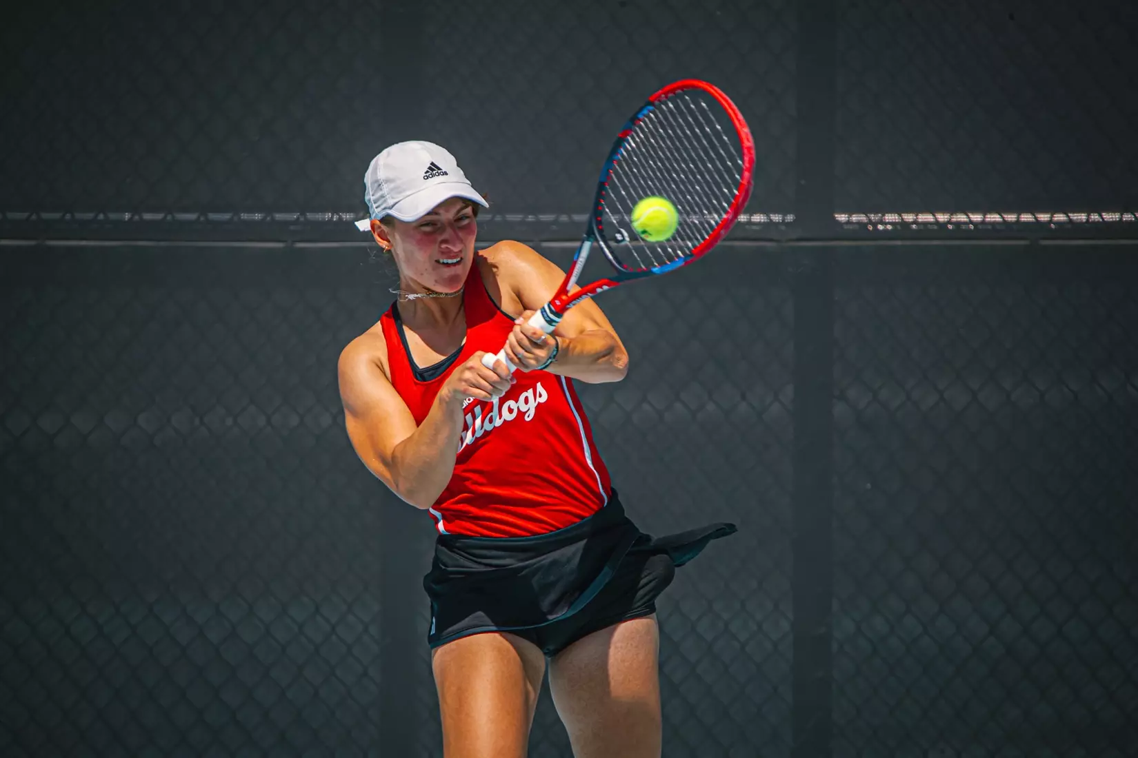 Bulldogs shutout Bearkats, 4-0, on Saturday at the LA Tech Tennis Complex