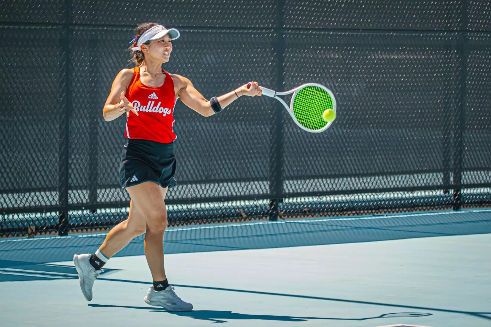 Bulldogs shutout Bearkats, 4-0, on Saturday at the LA Tech Tennis Complex