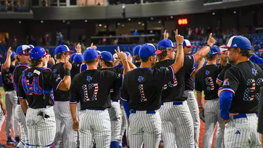 LA Tech baseball team after win over ULM