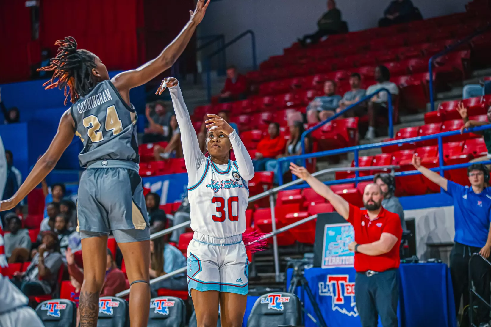 LA Tech uses a dominant third quarter to beat Lindenwood 68-64