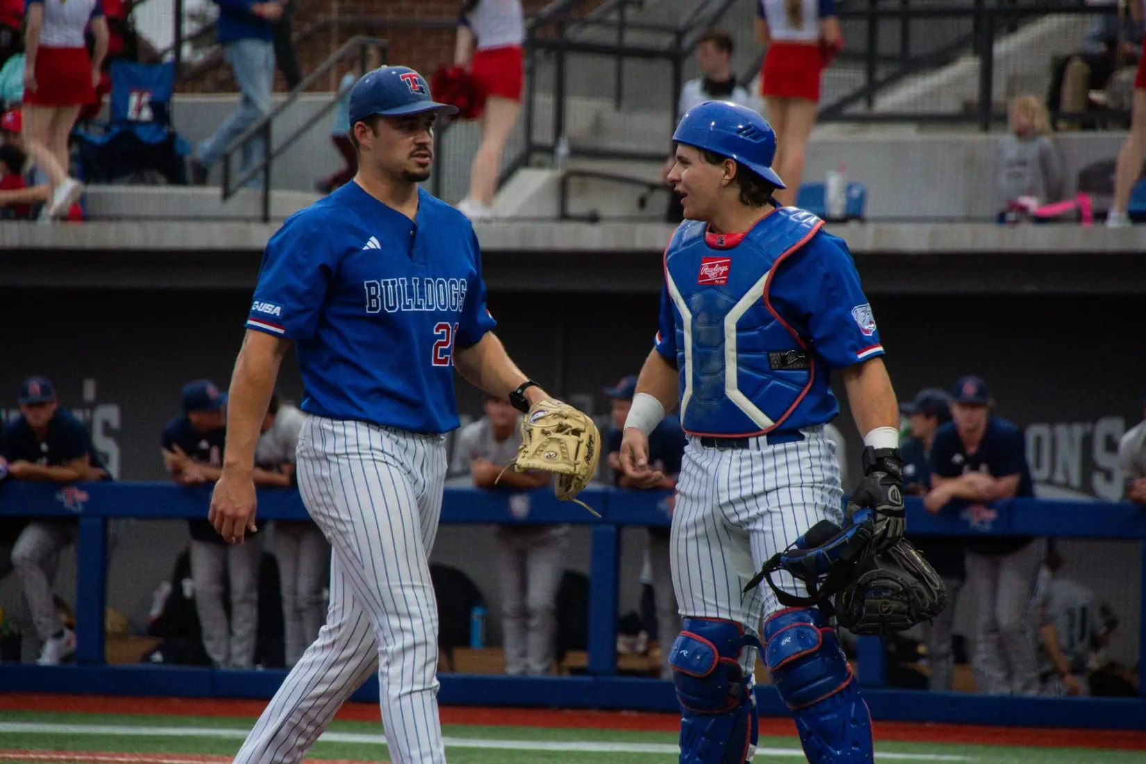 Bulldogs take series opener from Jaguars, Burroughs earns 400th career win