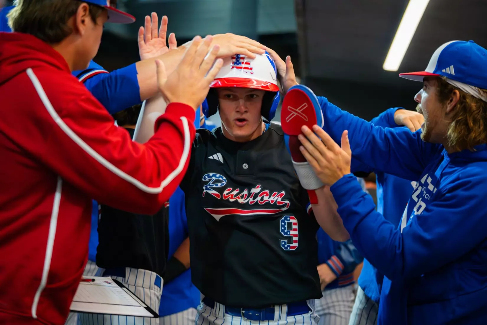Bulldogs overpower Colonels, 19-0, in seven innings