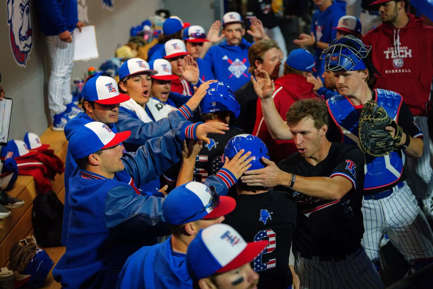 Bulldogs overpower Colonels, 19-0, in seven innings