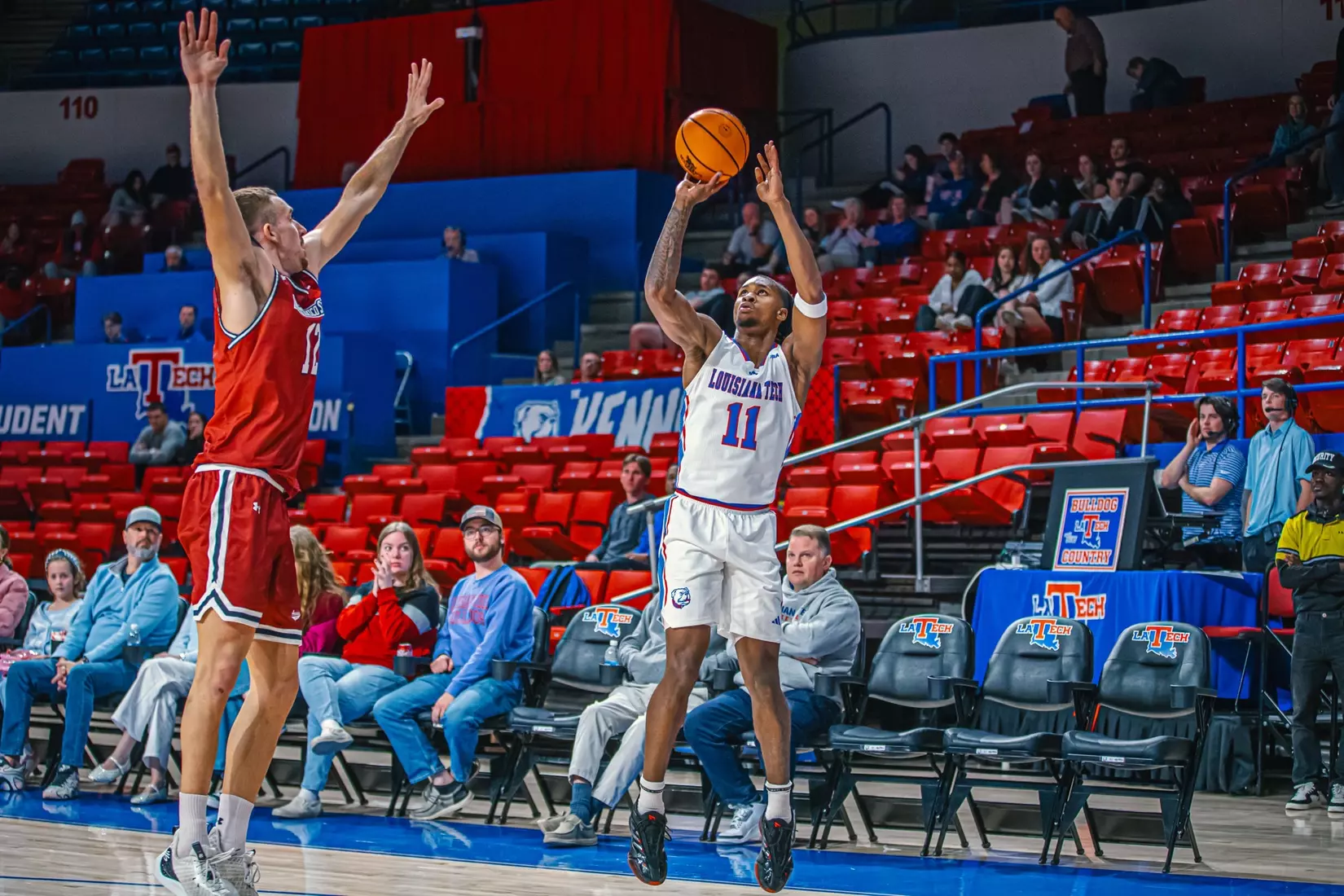 Bulldogs fall at home to Aggies, 67-55