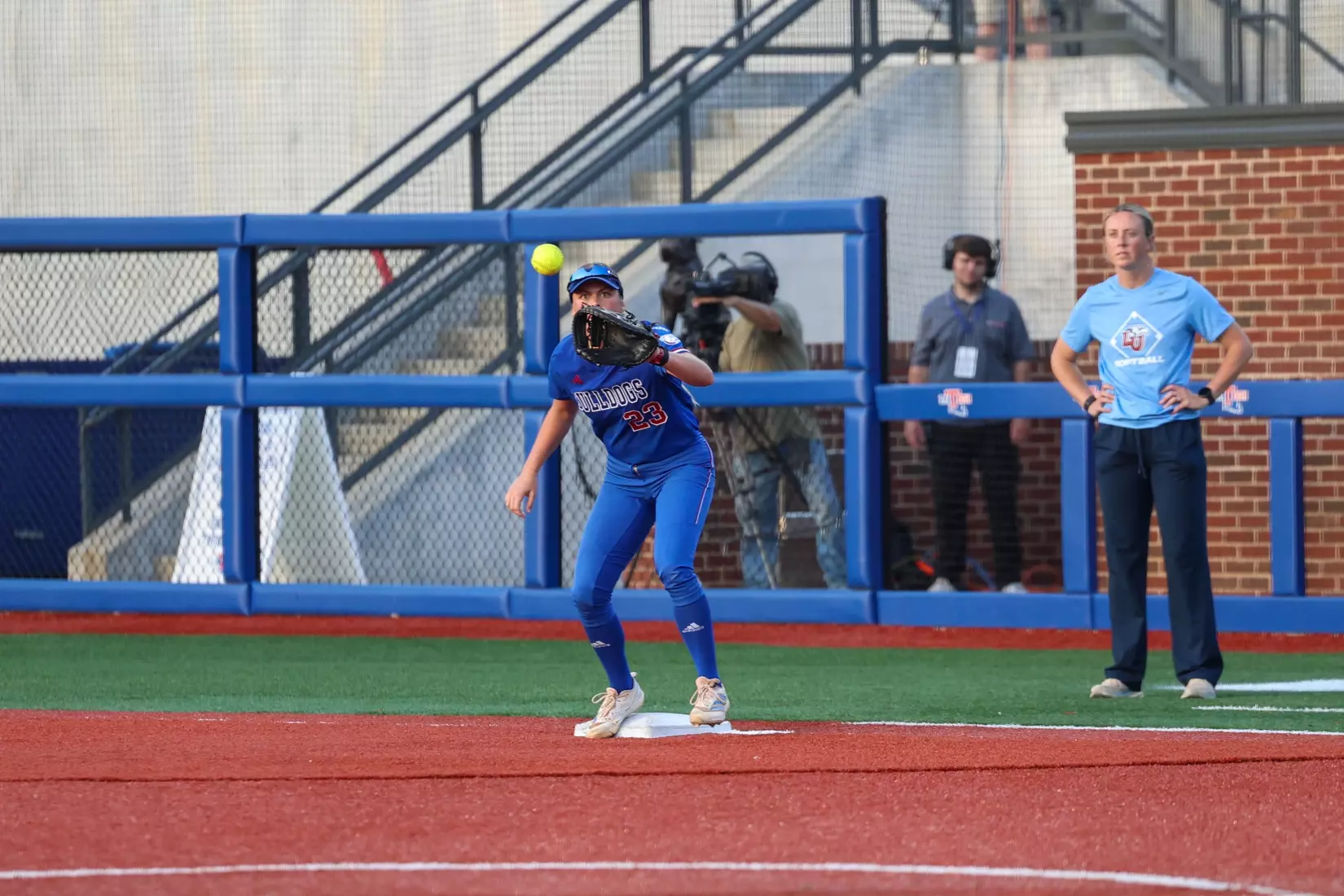 Bulldogs Fall to Flames in Game One of Series.