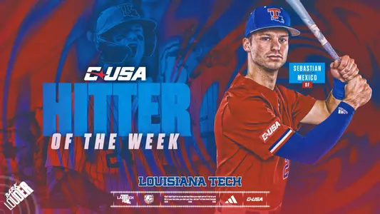 Sebastian Mexico CUSA Hitter of the Week graphic