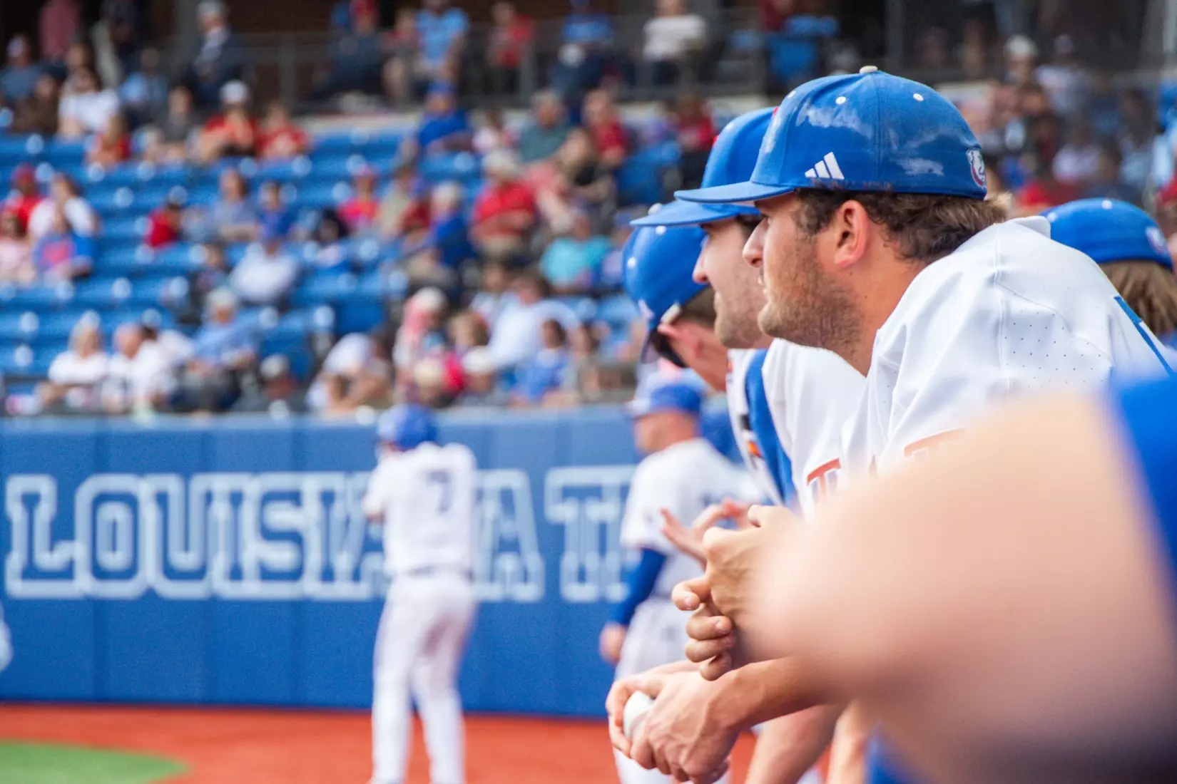 Luke Cooley dominates on the mound, Bulldogs even series with Owls after 7-3 victory