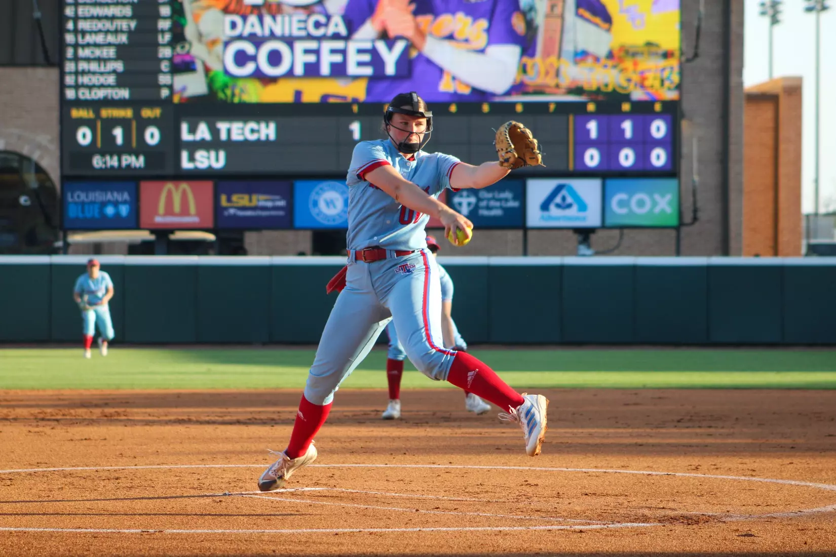 LA Tech battles LSU in Baton Rouge.
