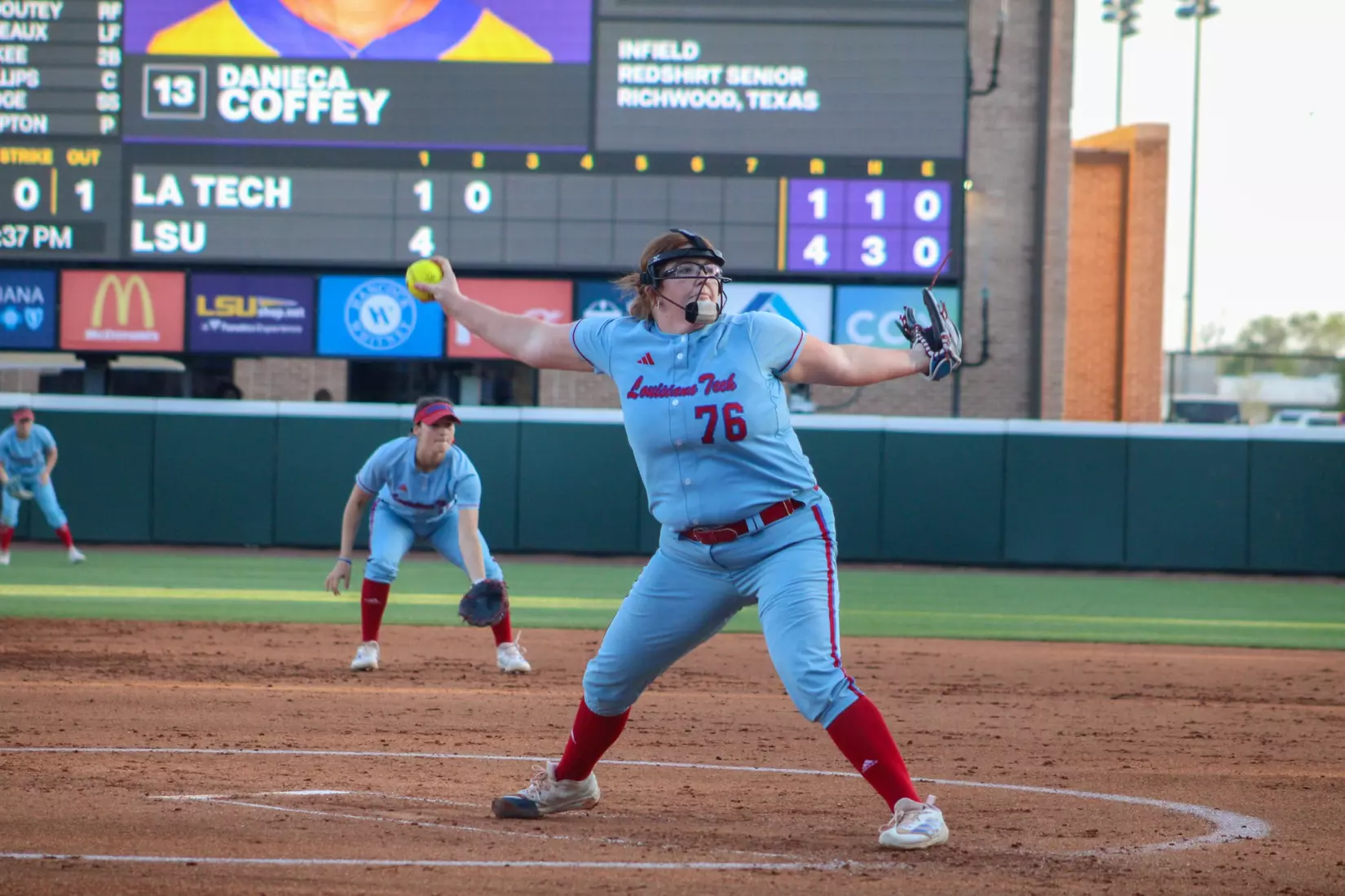 LA Tech battles LSU in Baton Rouge.