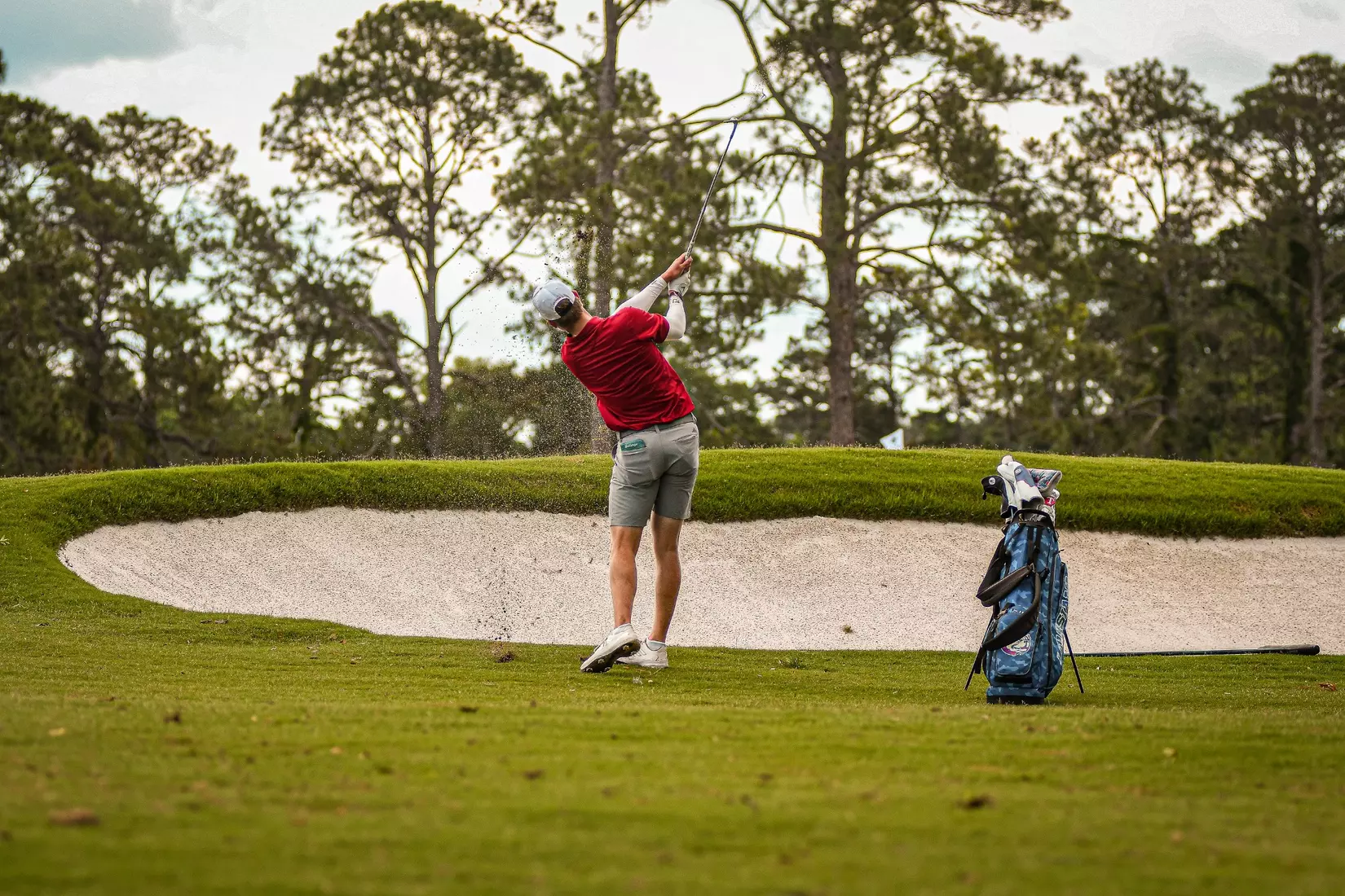 Niilo Maki-Petaja shots 74 (+2) in round two of the NCAA Tallahassee Regional on Tuesday