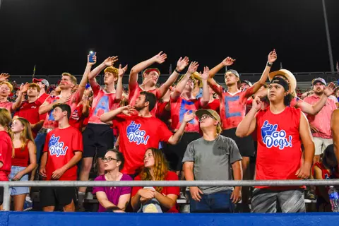Louisiana Tech Bulldogs fought hard but fell 20-23 to Tulsa on September 21, 2024 at Joe Aillet Stadium. Photograph by Alexis Goree/Louisiana Tech University