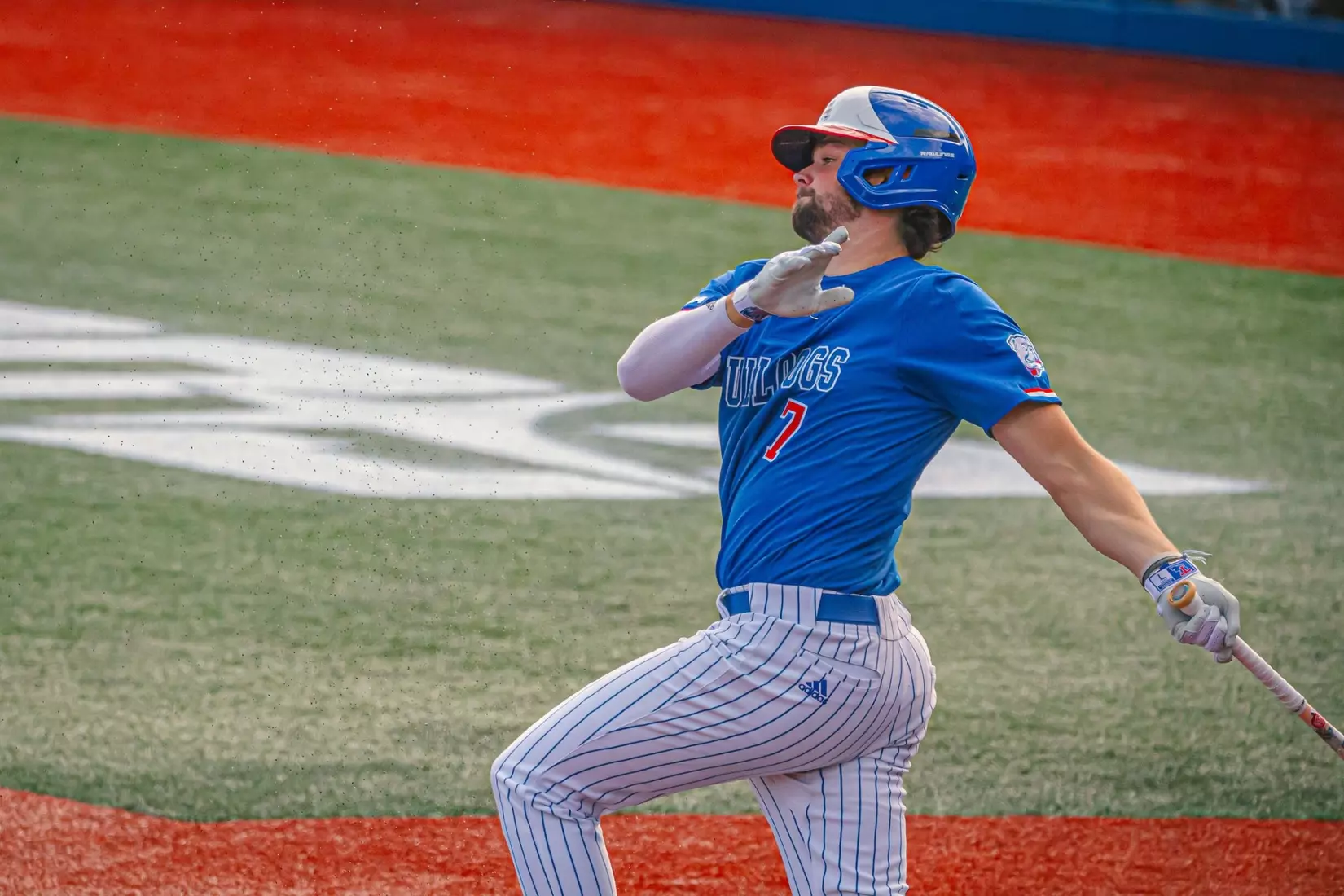 Late rally falls short for Bulldogs, dropping a 5-3 decision to the Flames in the second game of the conference series
