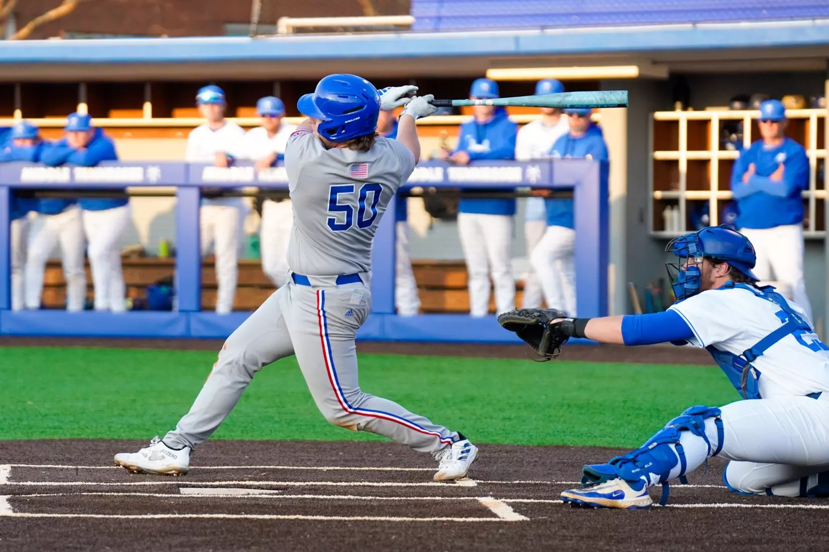 Trey Hawsey homers twice as Bulldogs take series opener from Blue Raiders
