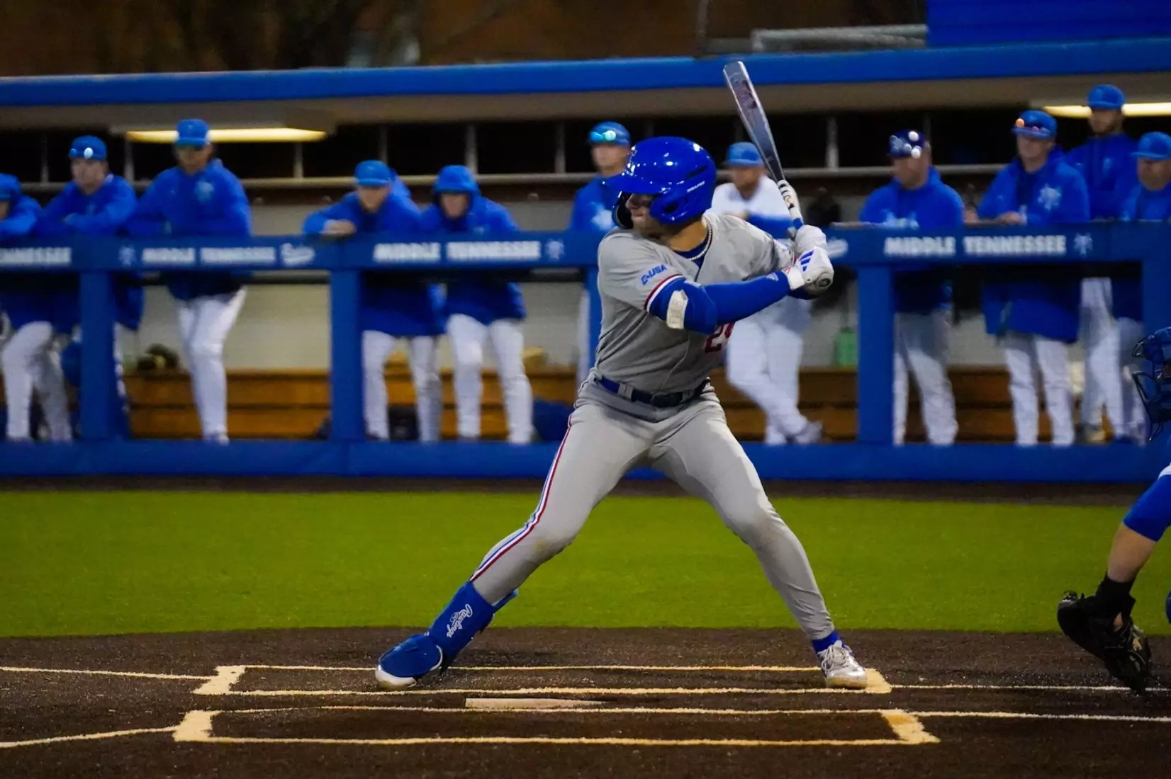 Trey Hawsey homers twice as Bulldogs take series opener from Blue Raiders