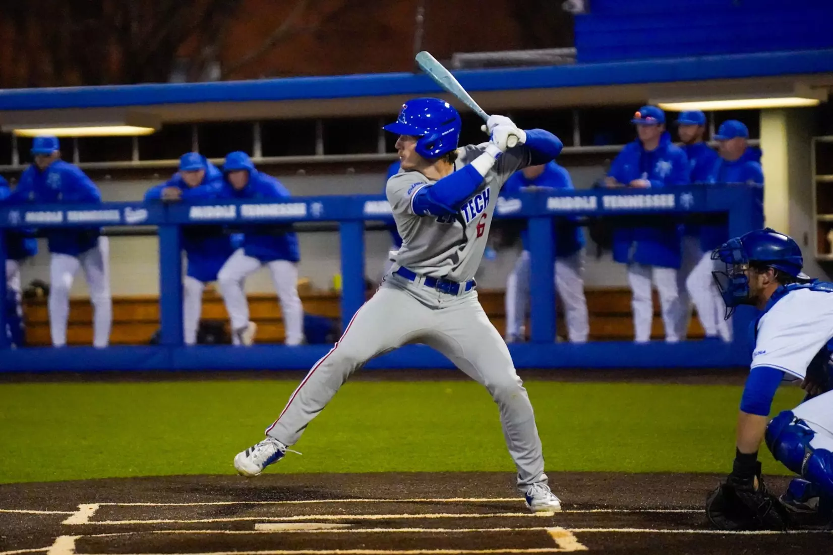 Trey Hawsey homers twice as Bulldogs take series opener from Blue Raiders