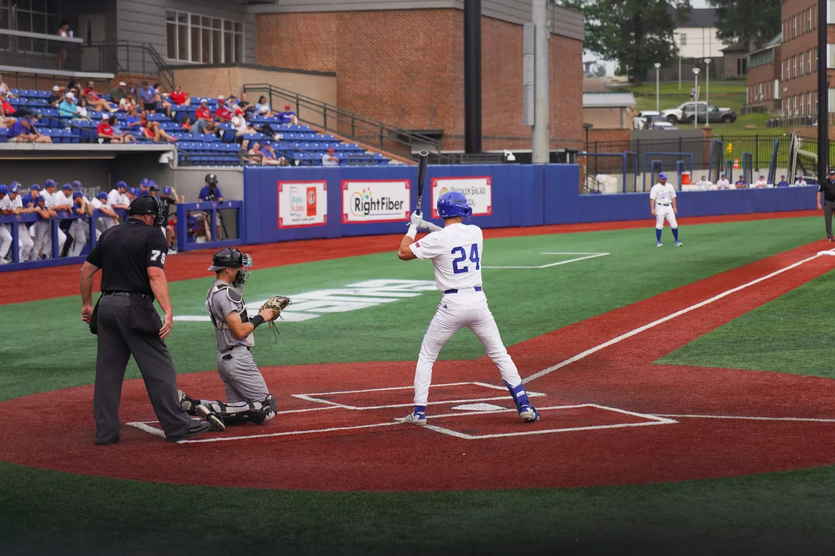 Bulldogs take series opener over Aggies, 12-7