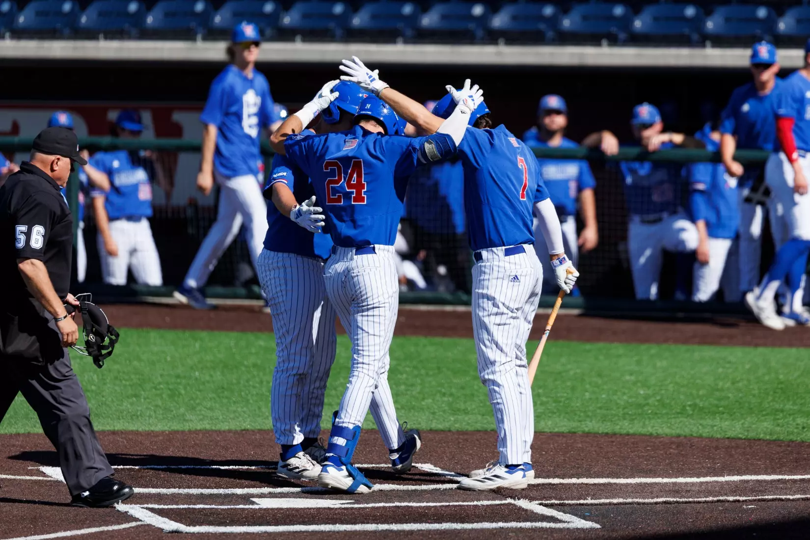The Liberty University Baseball team takes on Louisiana Tech during Game 7 of the CUSA Baseball Championship at the Liberty Baseball Stadium on May 22, 2025. (Photo by: Jessie Jordan)