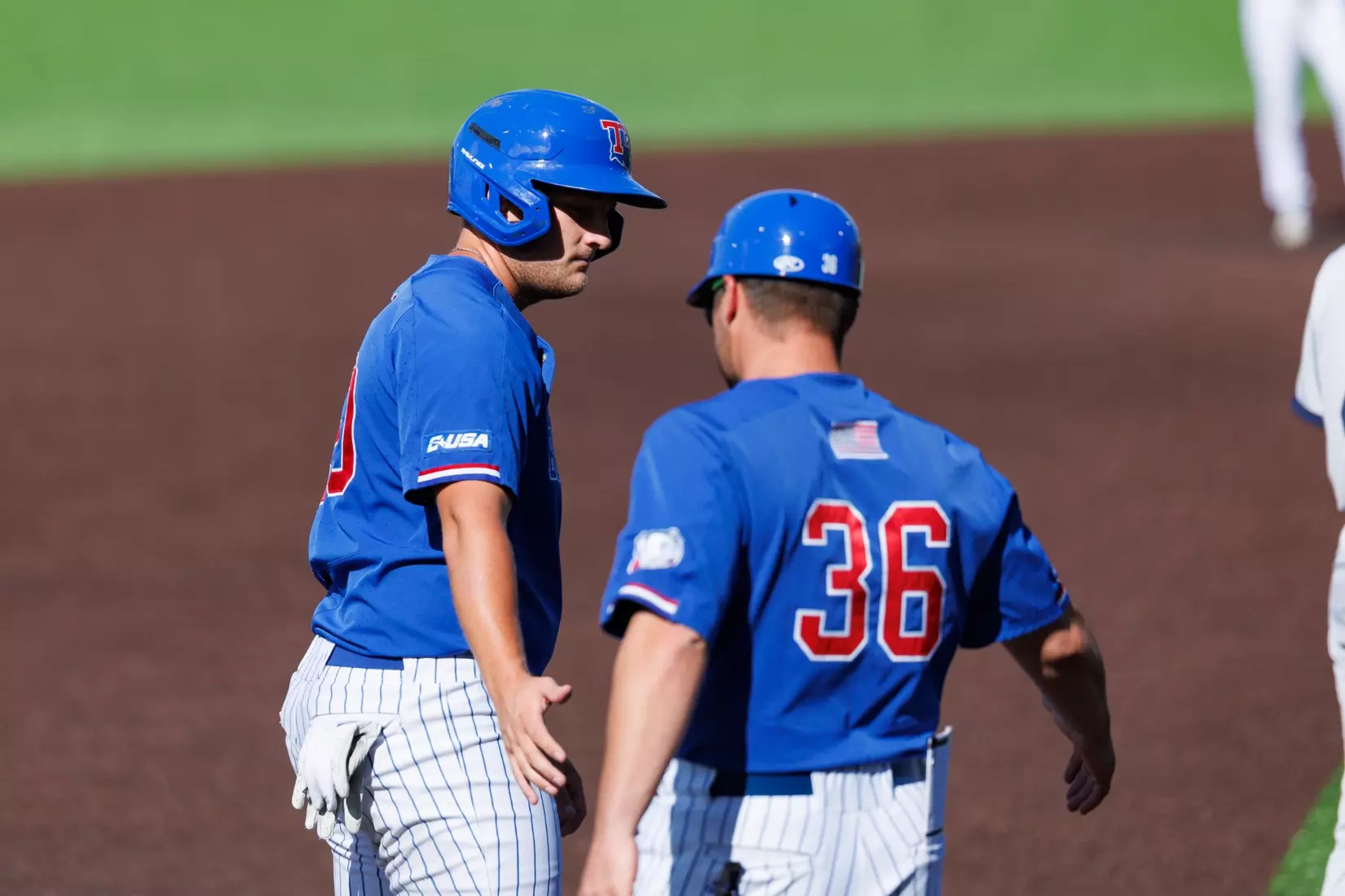The Liberty University Baseball team takes on Louisiana Tech during Game 7 of the CUSA Baseball Championship at the Liberty Baseball Stadium on May 22, 2025. (Photo by: Jessie Jordan)