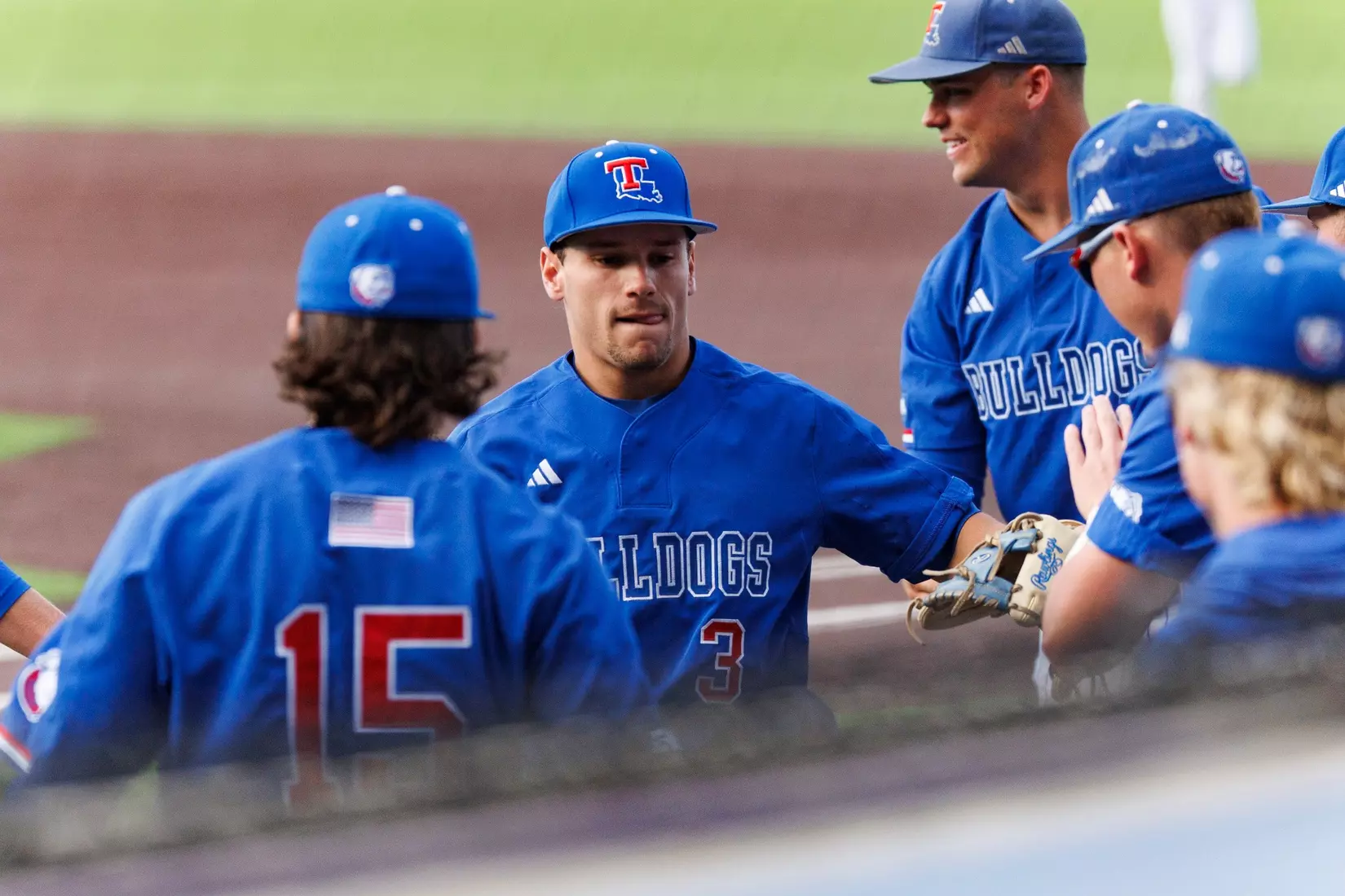 The Liberty University Baseball team takes on Louisiana Tech during Game 7 of the CUSA Baseball Championship at the Liberty Baseball Stadium on May 22, 2025. (Photo by: Jessie Jordan)