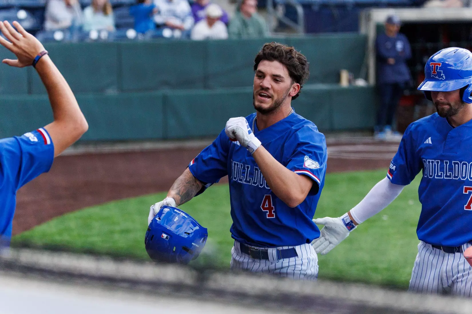 The Liberty University Baseball team takes on Louisiana Tech during Game 7 of the CUSA Baseball Championship at the Liberty Baseball Stadium on May 22, 2025. (Photo by: Jessie Jordan)