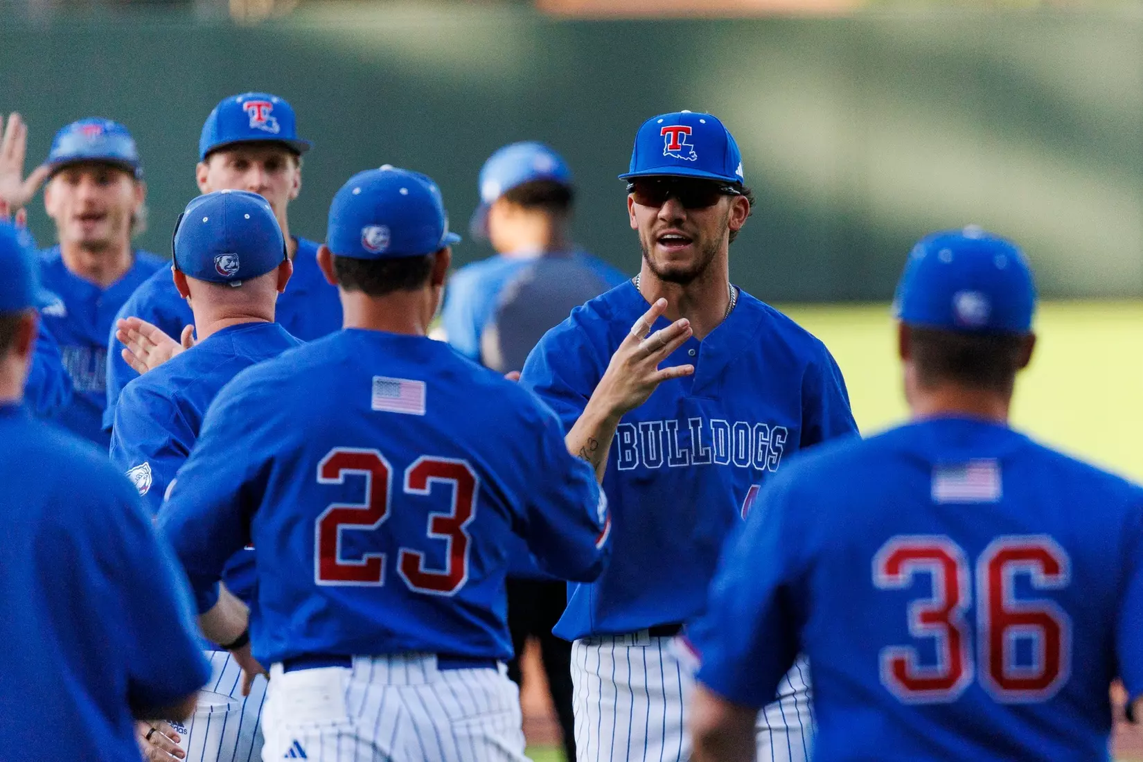 The Liberty University Baseball team takes on Louisiana Tech during Game 7 of the CUSA Baseball Championship at the Liberty Baseball Stadium on May 22, 2025. (Photo by: Jessie Jordan)