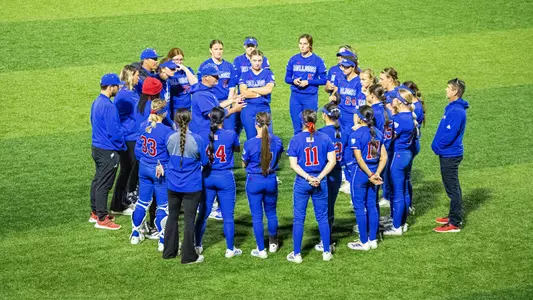 Softball Postgame Huddle