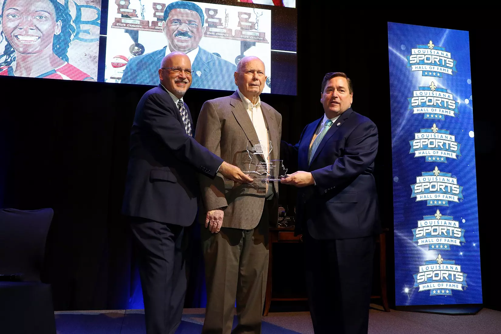 The Natchitoches Special Events Center hosted the 2019 induction ceremonies 8June2019 for the lates class of the Louisiana Sports Hall of Fame. Photo by TomMorrisPhotos.com. c.2019.All Rights Reserved.