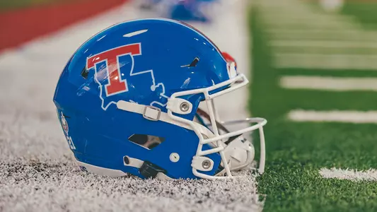 Blue Football Helmet