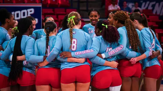 volleyball huddle