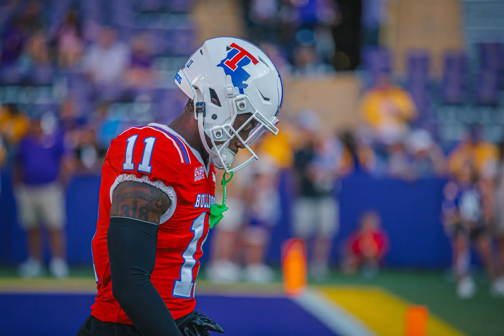 Bulldogs battled the Tigers in Death Valley