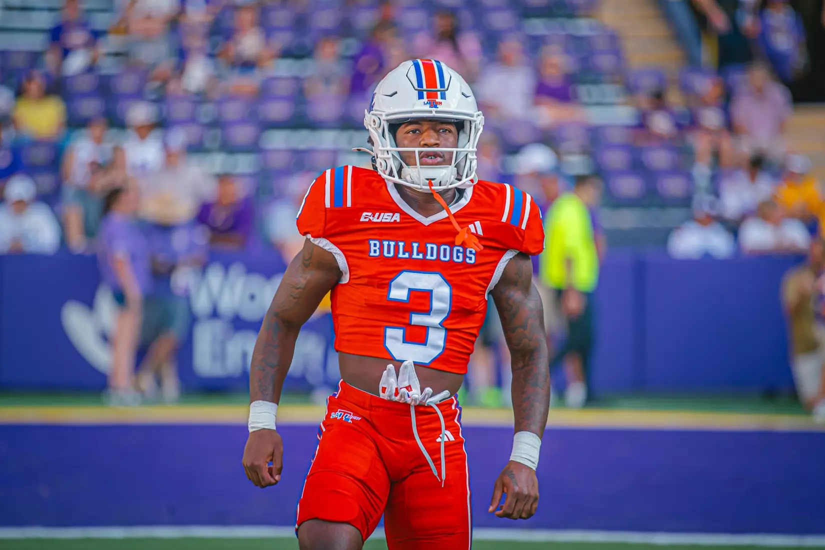 Bulldogs battled the Tigers in Death Valley