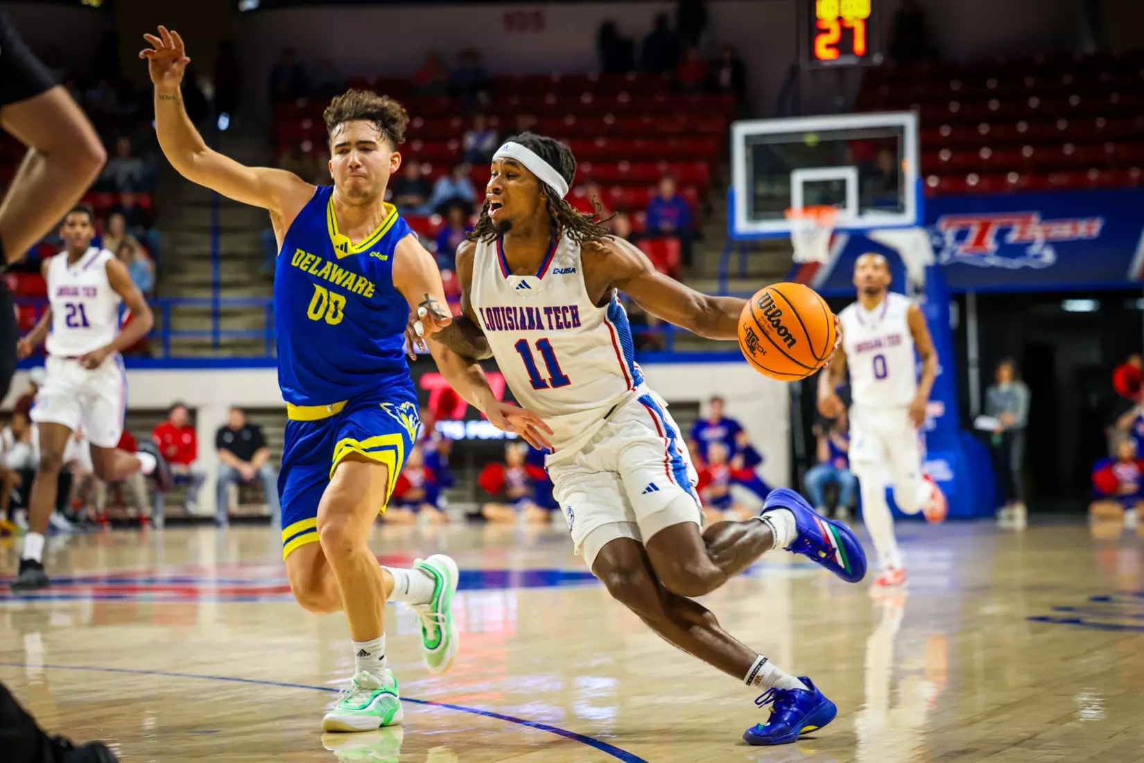 Bulldogs down Blue Hens in overtime, 70-68, on Saturday afternoon in the TAC
