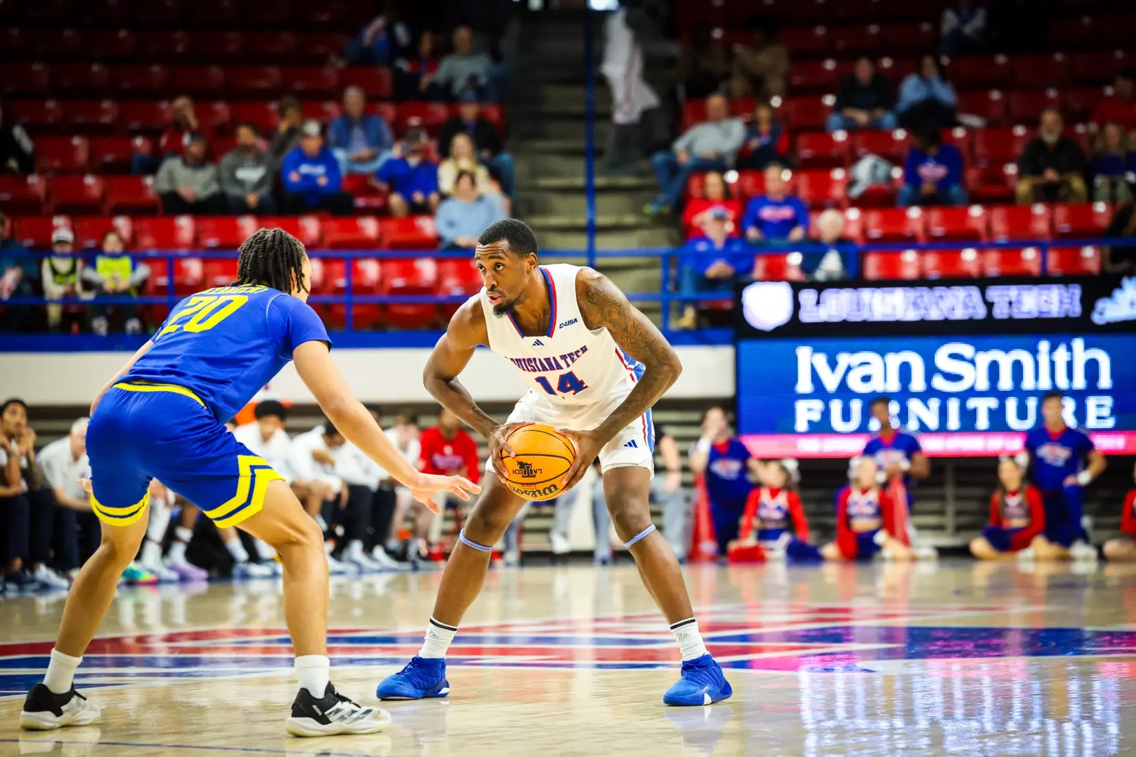 Bulldogs down Blue Hens in overtime, 70-68, on Saturday afternoon in the TAC